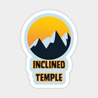 Inclined Temple Magnet