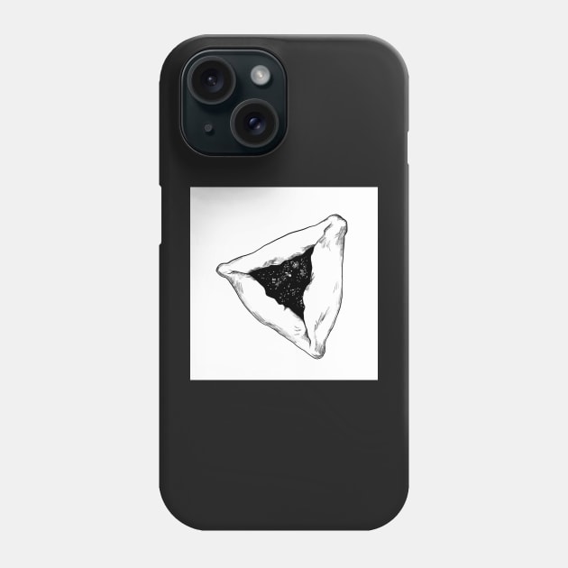 Purim Hamentaschen Phone Case by argiropulo