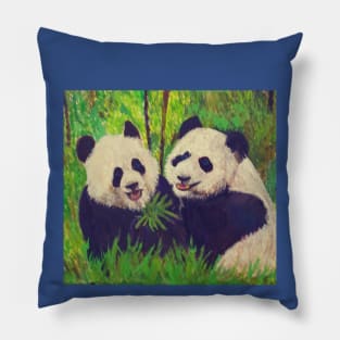 Jia Jia and Kai Kai Pillow