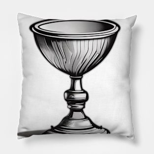 Chalice Grey Shadow Silhouette Anime Style Collection No. 323 Pillow