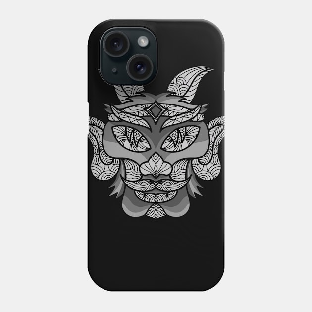 Skull Goat Bones Decorative Phone Case by Ockoaries