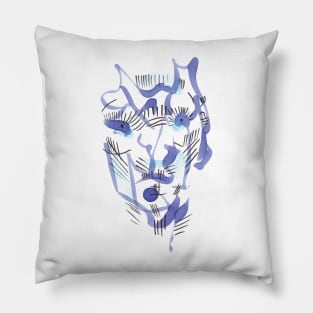 Sci-Fi Face - Fantasy Pillow