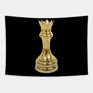 Golden Chess Tapestry