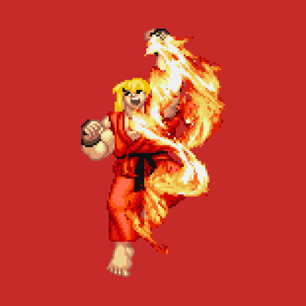 Ken Shoryuken - Street Fighter - T-Shirt
