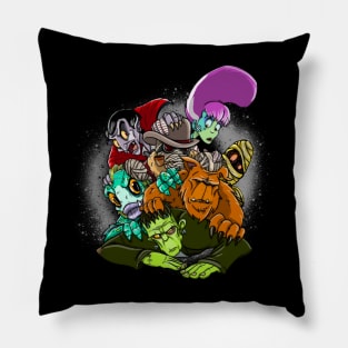 Monster smash Pillow