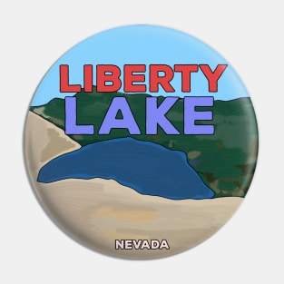 Liberty Lake, Nevada Pin