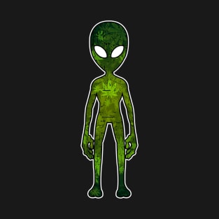 Weed Alien T-Shirt