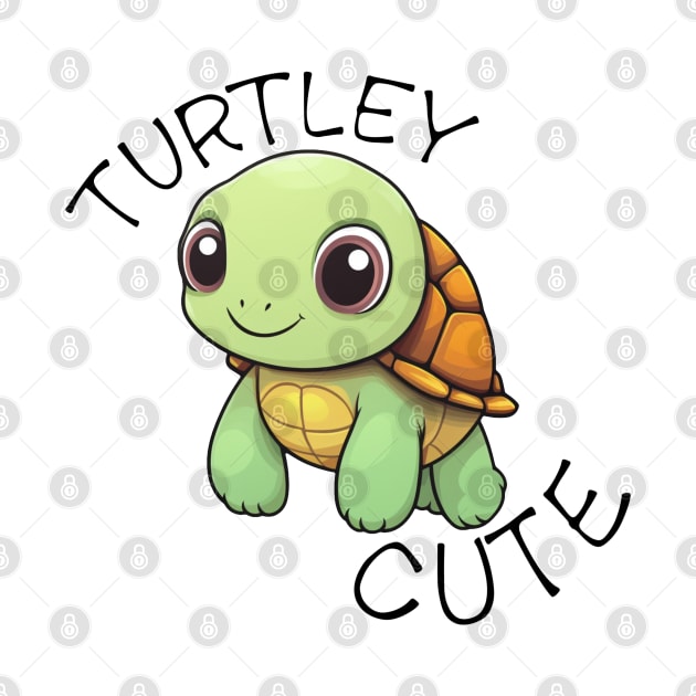 Cute Funny Turtley Cute Turtle by MugsForReal