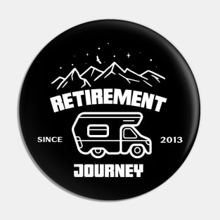 Retirement Journey Pin