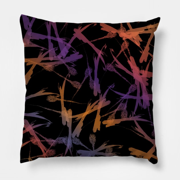 Abstract Pillow by CatHook