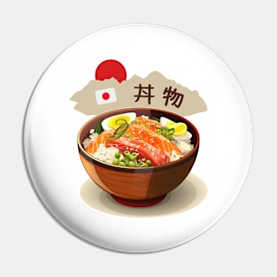 Donburi | Japanese cuisine | Traditional Food Pin