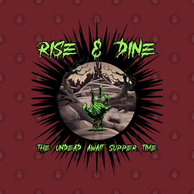 Rise & Dine Graphic by CTJFDesigns