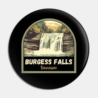 burgess falls state park vintage hiking nature adventure outdoors Pin