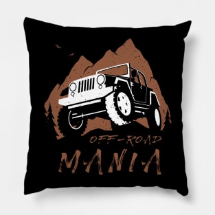 Off-Road Mania Pillow