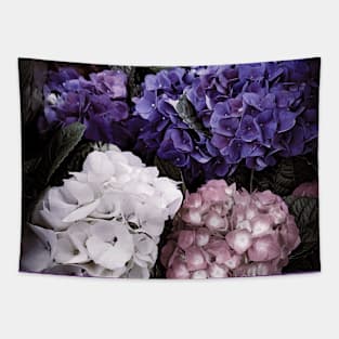 Vintage Flowers Garden Nature Tapestry