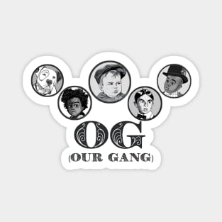 The Little Rascals~ Original Gangsters Magnet