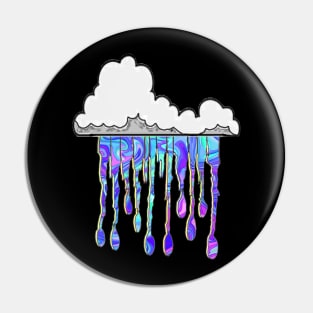 Graffiti Cloud Purple Pop Art by LowEndGraphics Pin