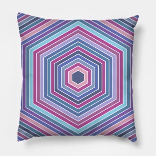 Retro Hex Pillow