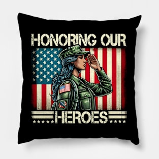 Honoring Our Heroes, Memorial Day Pillow