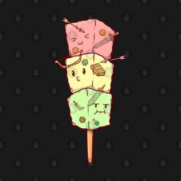 Gelatinous Cube Dango by MimicGaming