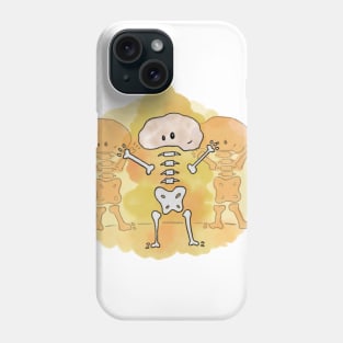 Dancing Skeletons Phone Case