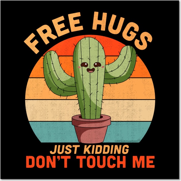 I Don't Do Hugs Funny Cactus T Shirt For Women, Men, & Kids I Don't Do Hugs Funny Cactus T Shirt For Women, Men, & Kids