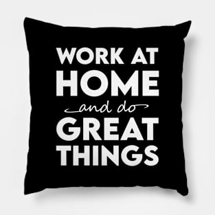 Homeoffice Quote Pillow