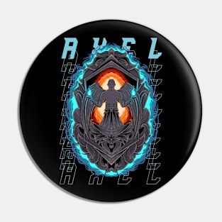 AXL Tshirt Design Pin