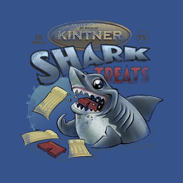 Kintner Shark Treats - Version 2 (Aged) by FWBCreative