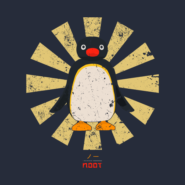 Pingu Noot Retro Japanese by Nova5