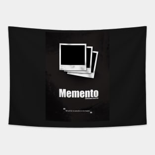 Memento - Minimal Movie Movie Cult Alternative Tapestry