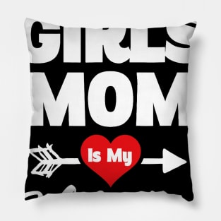 Boy Valentines Day Shirt Forget It Girls Mom Is My Valentine Pillow