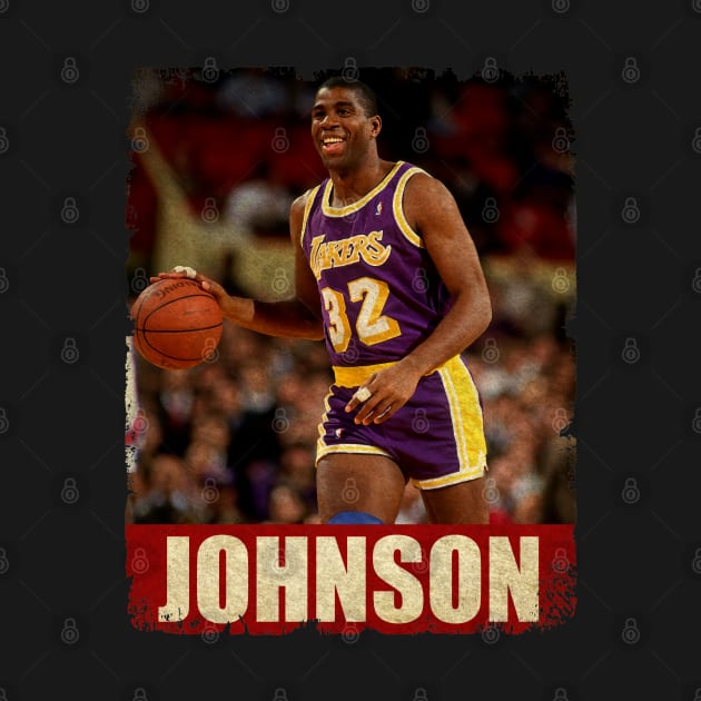 Magic Johnson - NEW RETRO STYLE by FREEDOM FIGHTER PROD