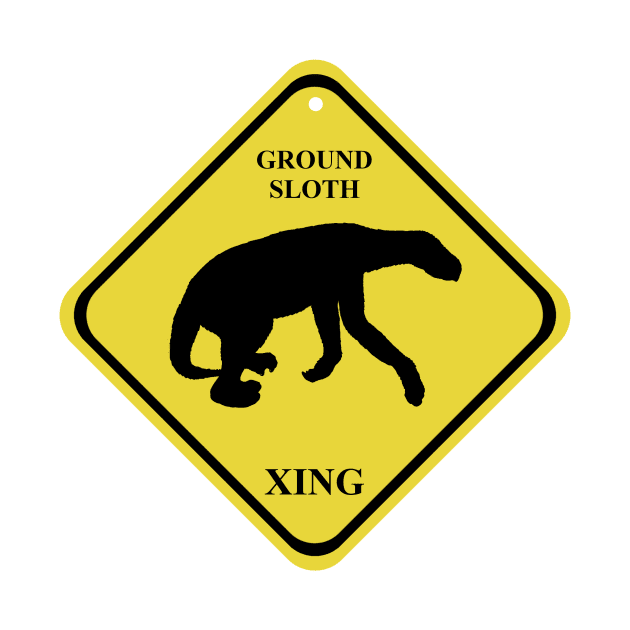 Ground Sloth XING by WSnyder Paleo Designs