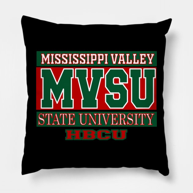 Mississippi Valley State 1950 University Apparel Pillow by HBCU Classic Apparel Co