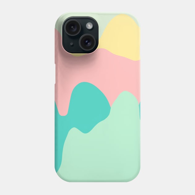 Pocket - Jet Splash Colors Green Black Phone Case by ninoladesign