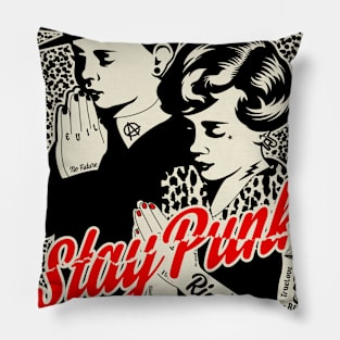 Stay Punk Pillow