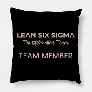 Lean Transformation Team TEAM MEMBER Pillow