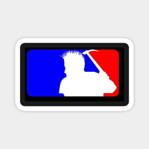 The AUD Baseball Logo Magnet by chrisphilbrook