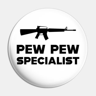 Airsoft - Pew Pew Specialist Pin