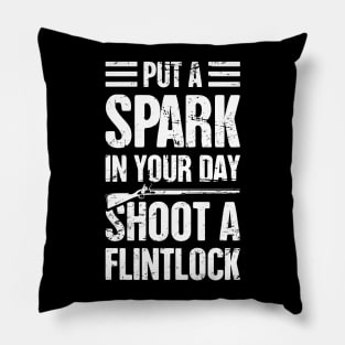 Gift For Flintlock Rifle History Gun Collector Pillow