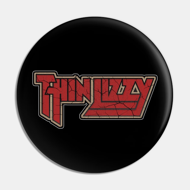 Thin Lizzy - Crack Fan Artwork Pin by Farewell~To~Us