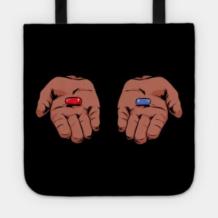 Red Or Blue Pill Tote