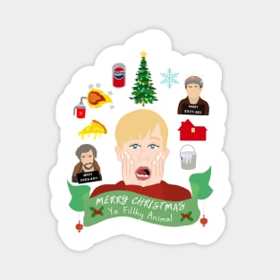 Merry Christmas Home Alone Magnet