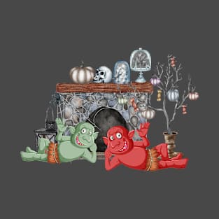 Goblins Say Hi on Halloween T-Shirt