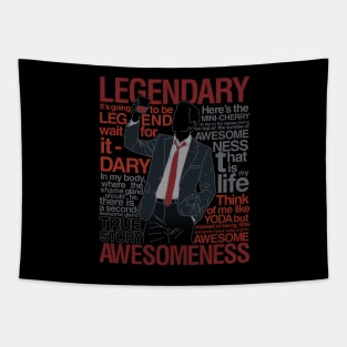 Legendary T-Shirt of Awesomeness Tapestry