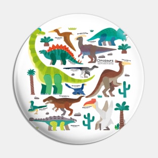 Dinosaurs Pin