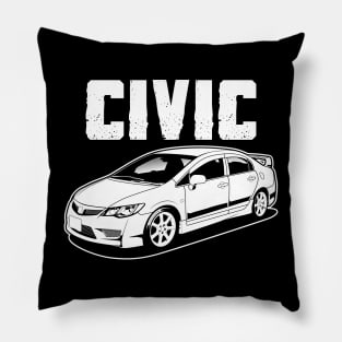 Civic Si FD2 (black) Pillow