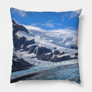 USA. Alaska. Glacier on the Mountain. Pillow