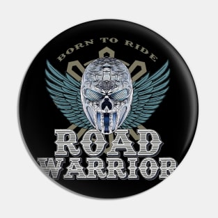 ROAD WARRIOR Skull Pin